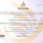 Erickson International sertifikatas